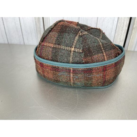 Stormy Kromer The Original Cap Size 7 1/4 Wool Blend Winter Hat Plaid USA Made - Picture 4 of 4